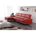 Echtes Leder Chaise Leder Sofa Elektrisch Verstellbares Sofa (430)